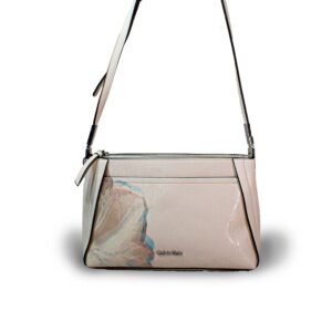 Morral Cros Crema Monograma CALVIN KLEIN