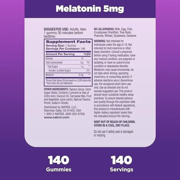MELATONINA NATROL