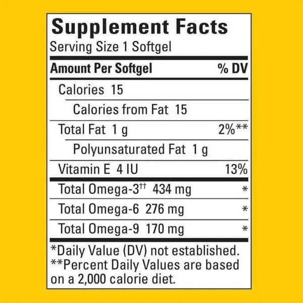 TRIPLE OMEGA 3 6 9 NATURAL MADE